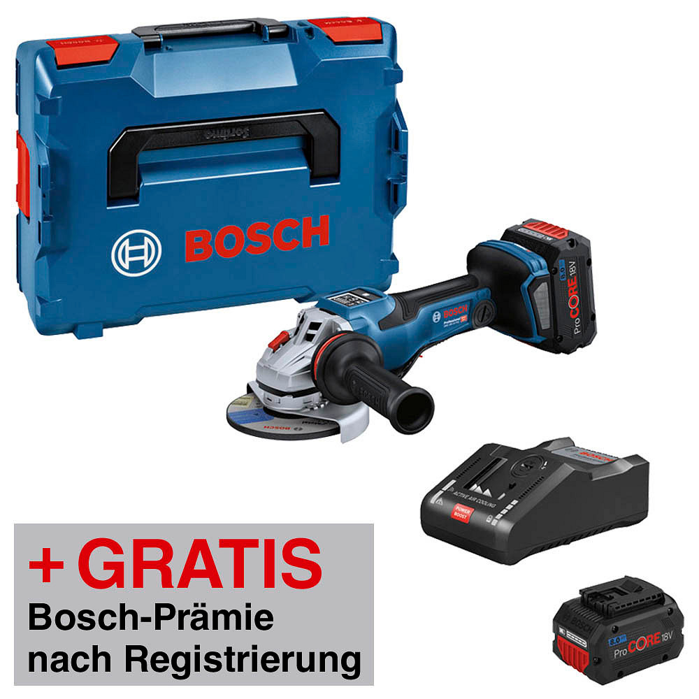 AKTION BOSCH Professional GWS 18V15 PSC AkkuWinkelschleifer 18,0 V